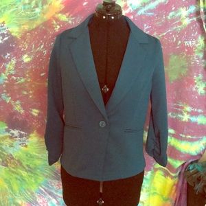 Turquoise blazer